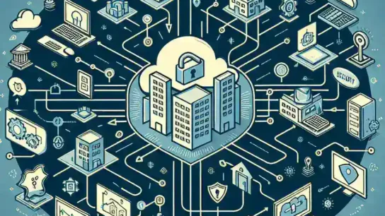 "Infografía sobre soluciones seguras para la gestión de integraciones externas en empresas, destacando las mejores prácticas y herramientas recomendadas para proteger datos y fomentar la colaboración."