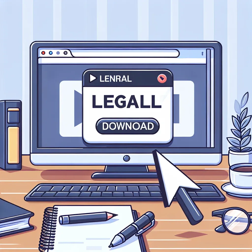 "Guía completa sobre cómo descargar videos de forma legal: imagen ilustrativa con instrucciones y herramientas para la descarga segura de contenido multimedia."