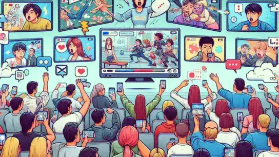 "Gráfico ilustrativo que muestra la métrica de Espectadores Simultáneos en Twitch, destacando su importancia para creadores de contenido y tendencias en crecimiento."